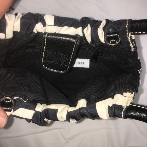 Tommy Hilfiger black and white mini purse​​​ - Picture 7 of 7